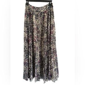 Anthropologie Fei flowy maxi skirt